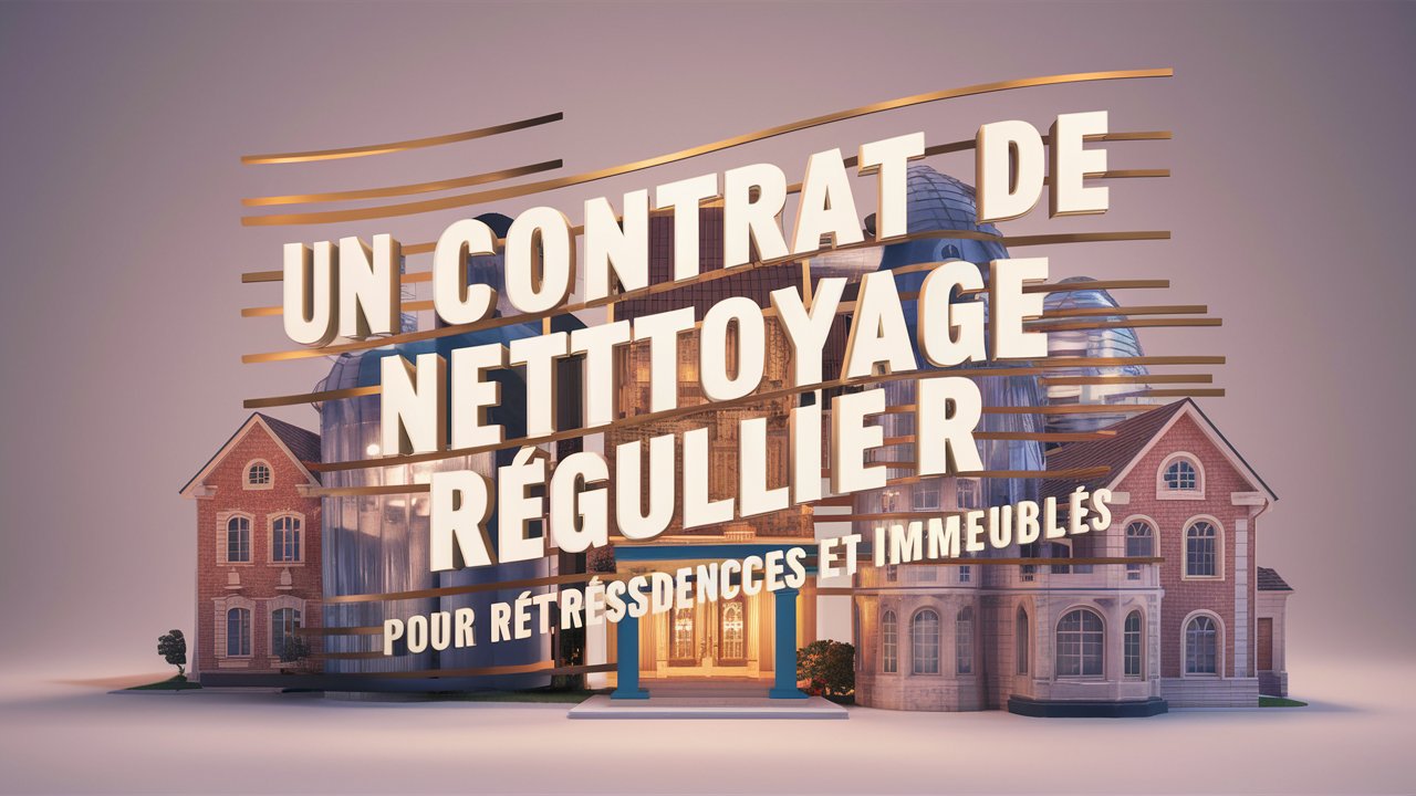 Read more about the article Un contrat de nettoyage régulier pour résidences et immeubles : Les avantages à long terme