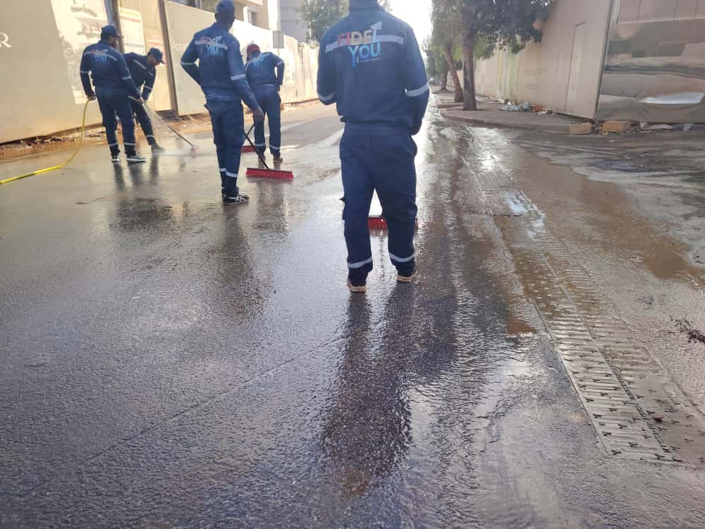 nettoyage chantier fidelyou